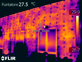Termografia parete - Diagnostica isolamento a cappotto